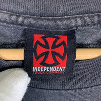 00's INDEPENDENT インデペンデント プリントTシャツ ブラック メキシコ製 Size L 福生店