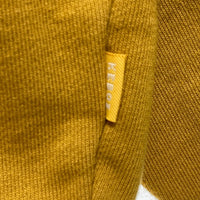 KEBOZ ケボズ ワンポイント刺繍 スウェットトレーナー イエロー sizeL 瑞穂店