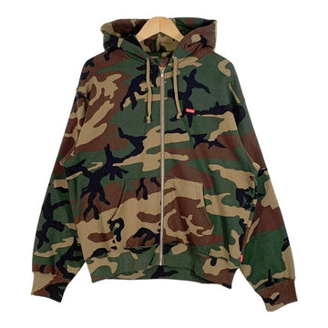 SUPREME シュプリーム 24AW Small Box Zip Up Hooded Sweatshirt スモールボックスロゴ ジップアップ スウェットパーカー カモフラージュ Size M 福生店