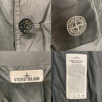 STONE ISLAND ストーンアイランド 24AW GIUBBOTTO VERA PIUMA RDS ガーメント ダイ スタンドカラー ダウンジャケット チャコール 811540123 Size M 福生店