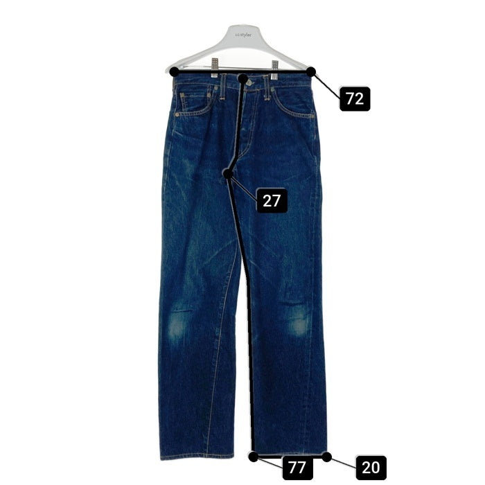 Levi's リーバイス 501-0003 501XX BIGE復刻 USA製 ボタン裏555 99年製 デニムパンツ インディゴ size29 瑞穂店