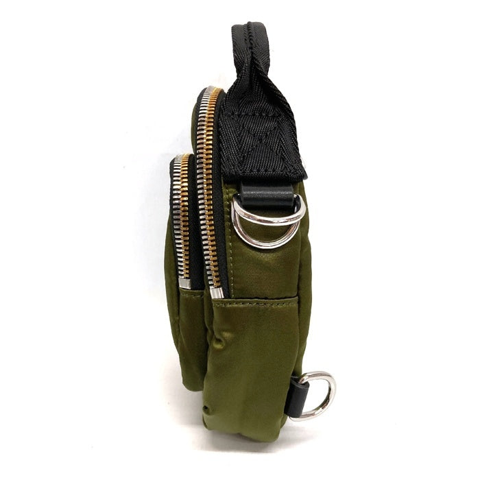 DIESEL ディーゼル X07656P3895 ダブルチェーン ミニショルダーバッグ カーキ 瑞穂店