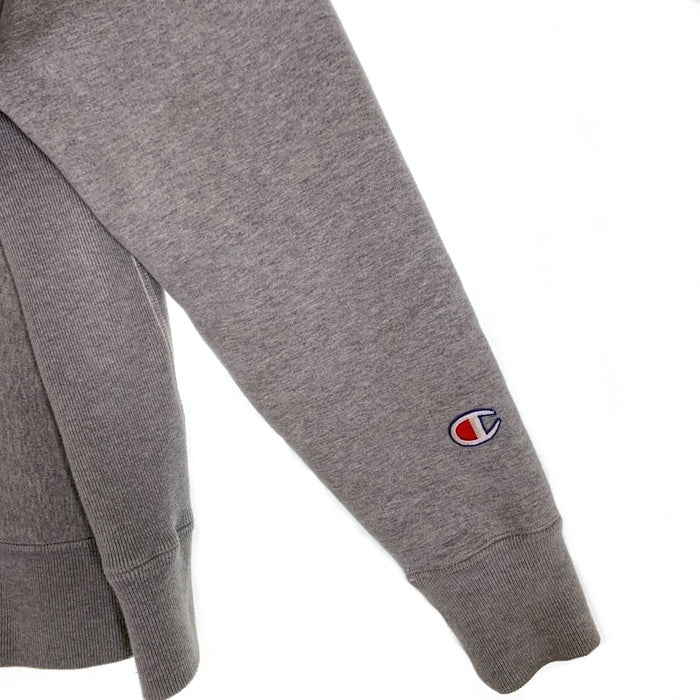 Champion チャンピオン REVERSE WEAVE リバースウィーブ (GORE) WINDSTOPPER ゴア ウィンドストッパー ジップアップ フーディー パーカー グレー GORE-TEX ゴアテックス Size L 福生店