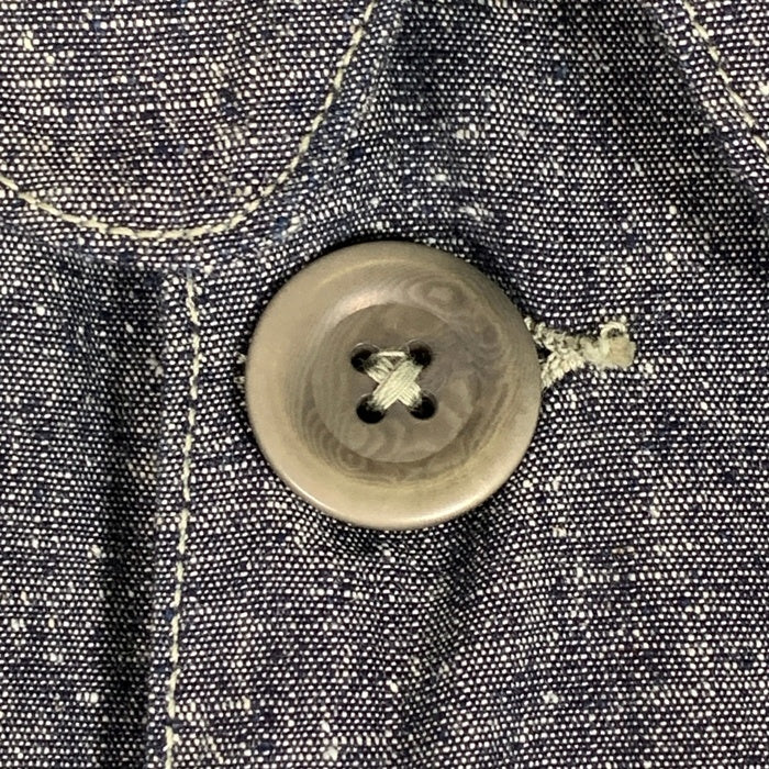 WAREHOUSE ウエアハウス ダックディガー CHAMBRAY SHOP COAT シャンブレー ショップコート インディゴ 2119 Size 38 福生店