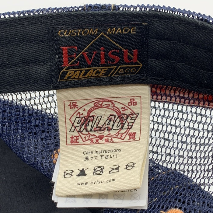 PALACE パレス 24SS EVISU エヴィス DICE MESH TRUCKER RAW ダイス&ロゴ デニムトラッカーキャップ メッシュ インディゴ 福生店