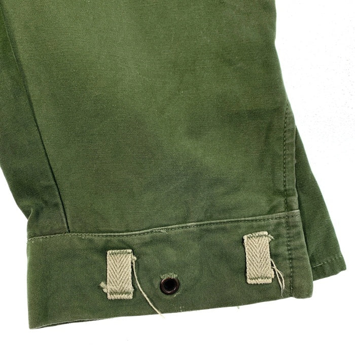 スウェーデン軍 ミリタリーカーゴパンツ ダブルニー グリーン Size C48 福生店