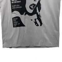 HYSTERIC GLAMOUR ヒステリックグラマー HYS COSMETICS プリントTシャツ ライトグレー 02211CT31 Size S 瑞穂店