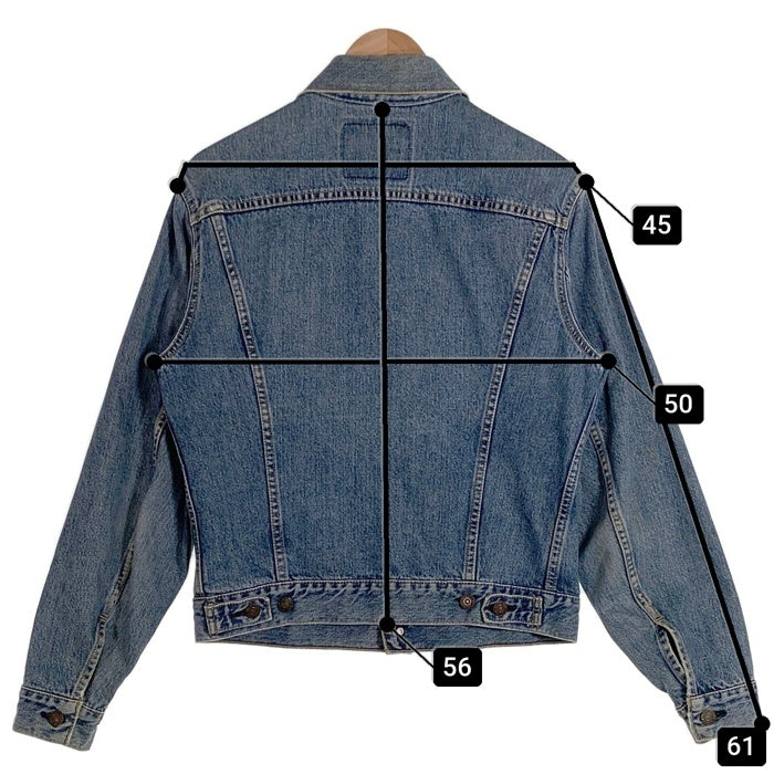 90's Levi's リーバイス 71557 3rd ボタン裏J30 BIG ビッグイー トラッカー デニムジャケット ライトブルー 71557-0208 Size 38 福生店