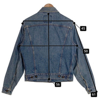 90's Levi's リーバイス 71557 3rd ボタン裏J30 BIG ビッグイー トラッカー デニムジャケット ライトブルー 71557-0208 Size 38 福生店