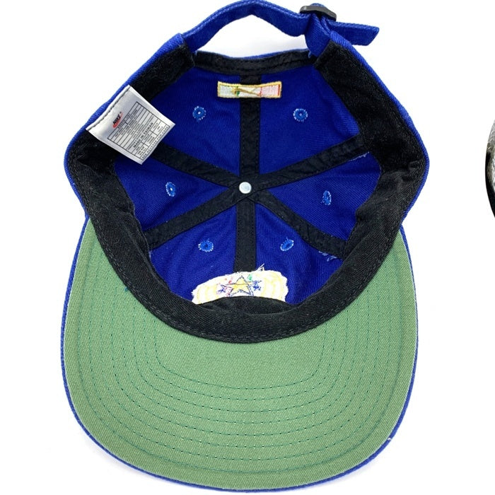 90's NIKE ナイキ イタリア代表 コットン ベースボールキャップ ブルー 台湾製 福生店
