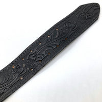 ATTRACTIONS アトラクションズ ACE WESTERN BELTS エースウエスタンベルト A20032 Studded and Jeweled Belt スタッズ ジュエリー ベルト ブラック size34 瑞穂店
