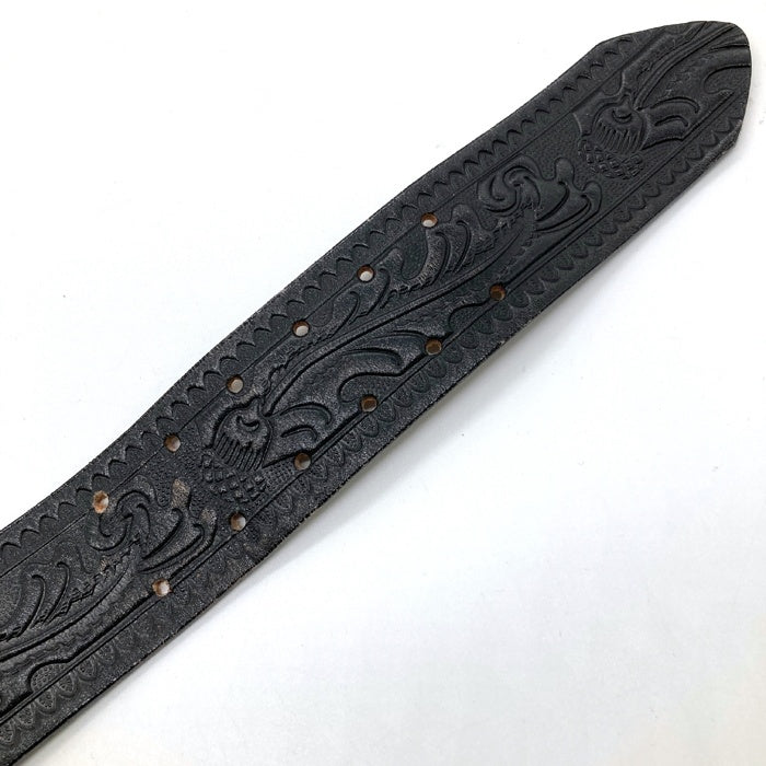 ATTRACTIONS アトラクションズ ACE WESTERN BELTS エースウエスタンベルト A20032 Studded and Jeweled Belt スタッズ ジュエリー ベルト ブラック size34 瑞穂店