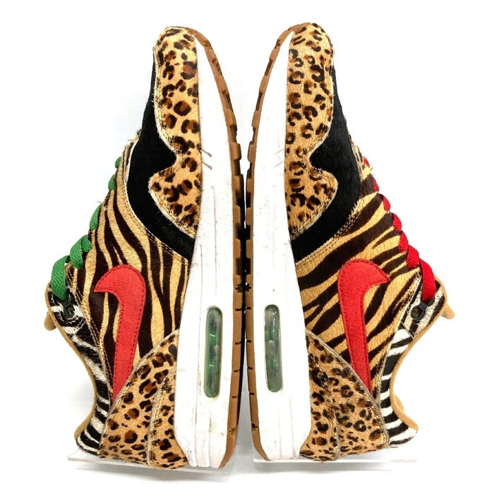 NIKE ナイキ × ATMOS アトモス AQ0928-700 AIR MAX1 DLX エアマックス1 スニーカー アニマルパック/サファリ ブラウン size28.5cm 瑞穂店