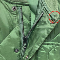 BRIXTON ブリクストン キルティング フルジップジャケット グリーン sizeM 瑞穂店