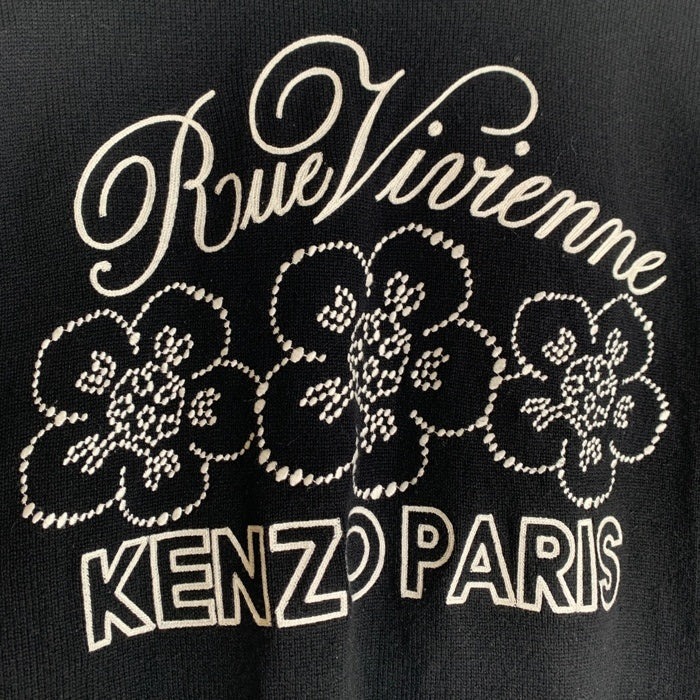 KENZO ケンゾー Rue Vivienne リュ ヴィヴィエンヌ Constellation Sweater ニット セーター ブラック ホワイト FE68PU4903CY Size M 福生店