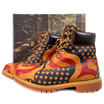SUPREME シュプリーム 17AW Timberland ティンバーランド 6 PREM BT WP WHT Stars & Stripes Size US8.5 (26.5cm) 福生店