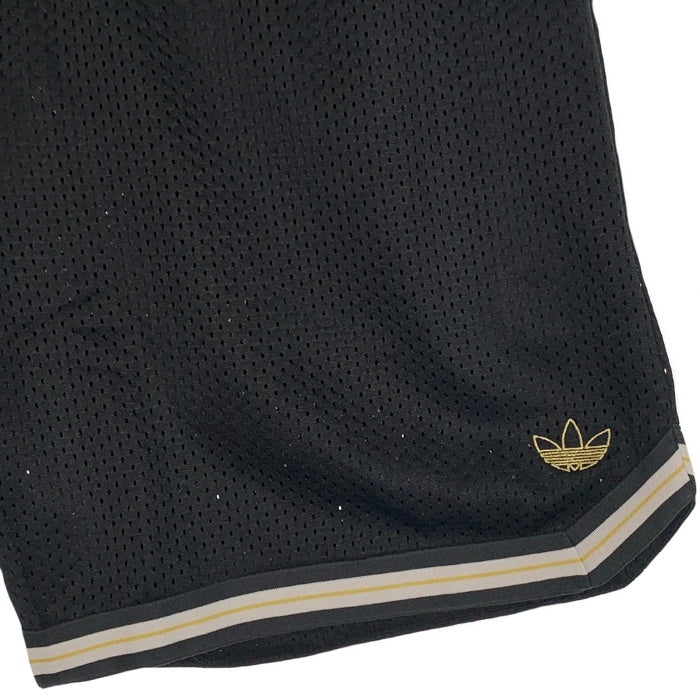 adidas アディダス TYSHAWN BASKETBALL SHORTS タイショーン バスケットボールショーツ メッシュショートパンツ ブラック HC2194 Size JP M 福生店