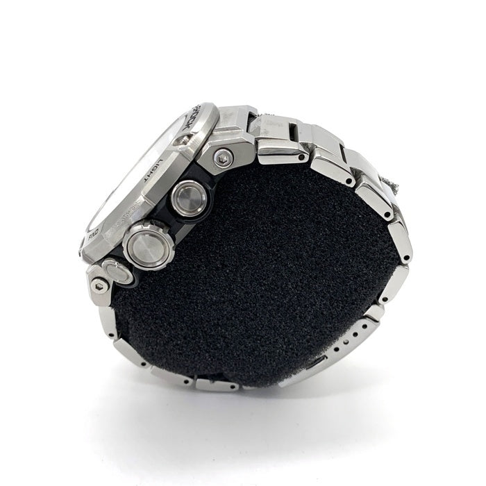 CASIO カシオ G-SHOCK G-STEEL デジアナタフソーラー 腕時計 シルバー ブラック GST-B200 2021年6月購入 福生店