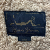 HYSTERIC GLAMOUR ヒステリックグラマー 山羊革 ボアムートンジャケット ブラック sizeS 瑞穂店
