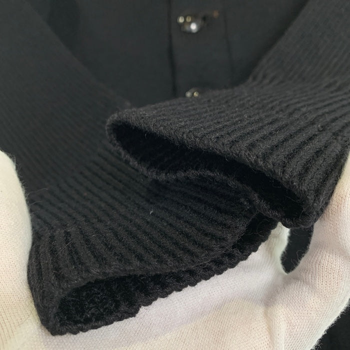 30's JACK FROST WOOLEN WEAR ジャックフロスト ウォーレンウエア ショールカラー カーディガン ウール ブラック Size S相当 福生店