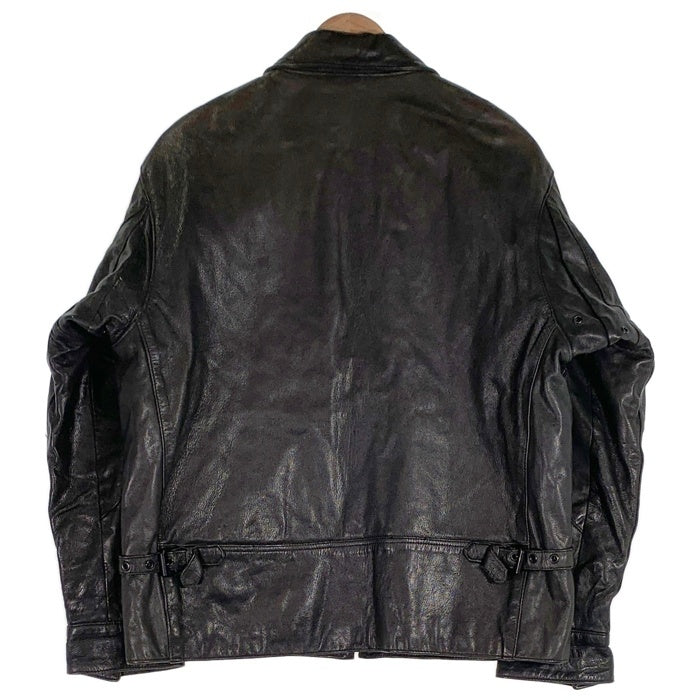 Scooter スクーター GOLDEN BEAR ゴールデンベアー レザージャケット ブラック USA製 Size 42 福生店