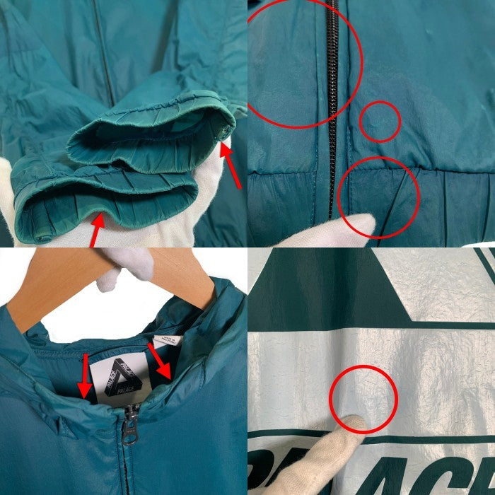 PALACE SKATEBOARDS パレス スケートボード ADIDAS アディダス SKATEBOARDS Jacket ジップアップ ナイロン ジャケット グリーン Size S 福生店
