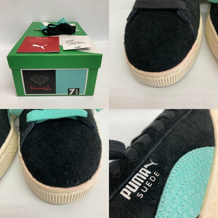 PUMA プーマ × DIAMOND SUPPLY ダイアモンドサプライ 365650-01 SUEDE スウェード スニーカー ブラック size26.5cm 瑞穂店