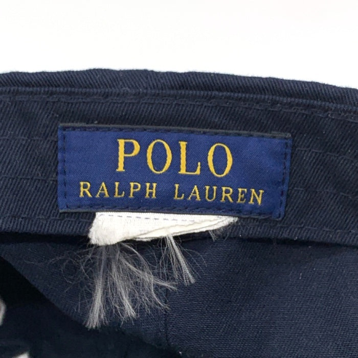 POLO RALPH LAUREN ポロラルフローレン 1967 刺繍 6パネルキャップ ネイビー 福生店