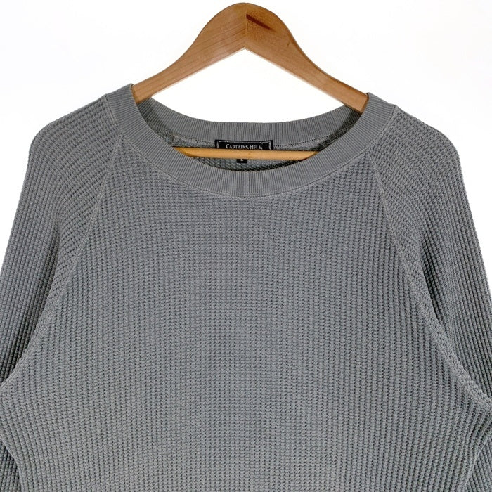 CAPTAINS HELM キャプテンズヘルム 18SS WAFFLE THERMAL L/S TEE ワッフルサーマル 長袖Tシャツ グリーン CH18-SS-SP01 Size L 福生店