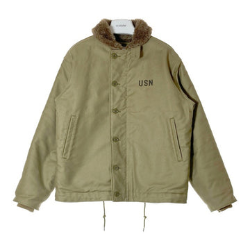 HOUSTON ヒューストン 65913 N-1 デッキジャケット オリーブ Size40 瑞穂店