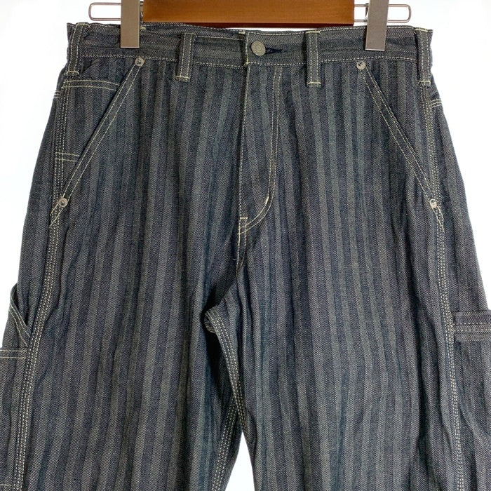 児島ジーンズ ヘリンボーン ペインターパンツ グレーSize 32 福生店