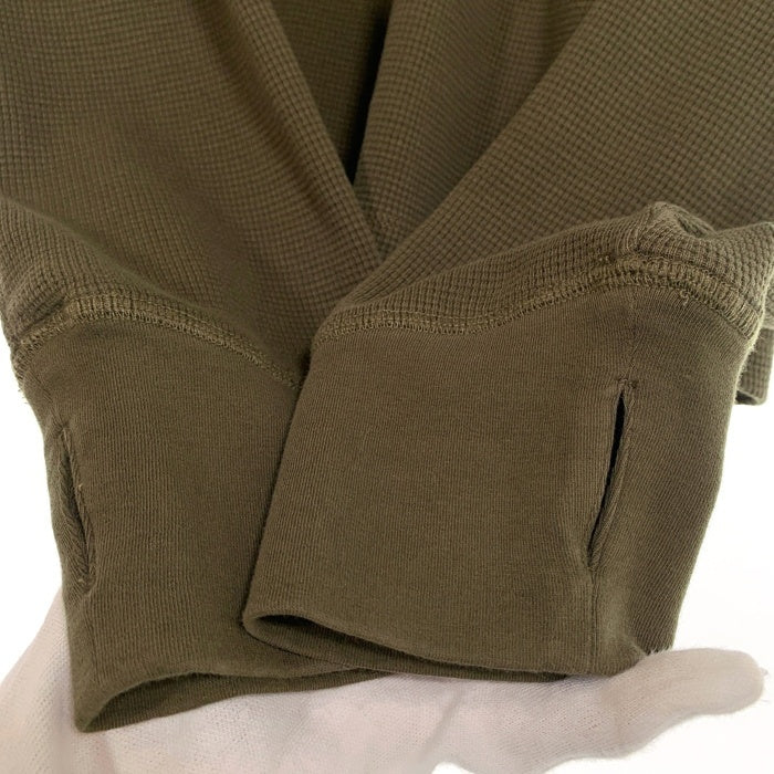 entire studios エンタイアスタジオ サーマルカットソー 長袖 フィンガーホール オリーブ ES2260 Size XL 福生店