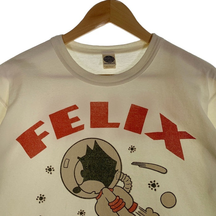 TOY'S McCOY トイズマッコイ FELIX TAKE A SPACEWALK フィリックス プリントTシャツ ホワイト Size L 福生店