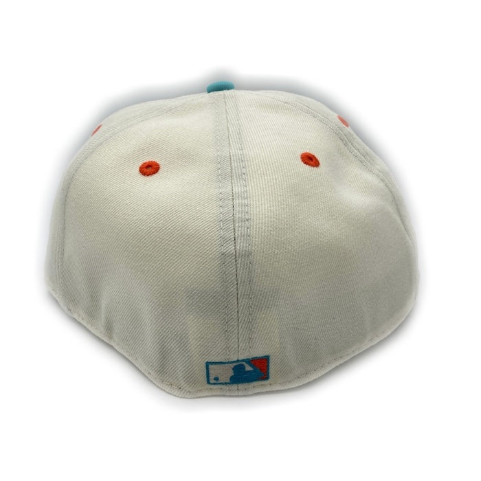 NEW ERA ニューエラ THE CAP 59FIFTY SAN DIEGO PADRES Miami drive pack ベースボールキャップ アイボリー×エメラルドグリーン size60.6 瑞穂店