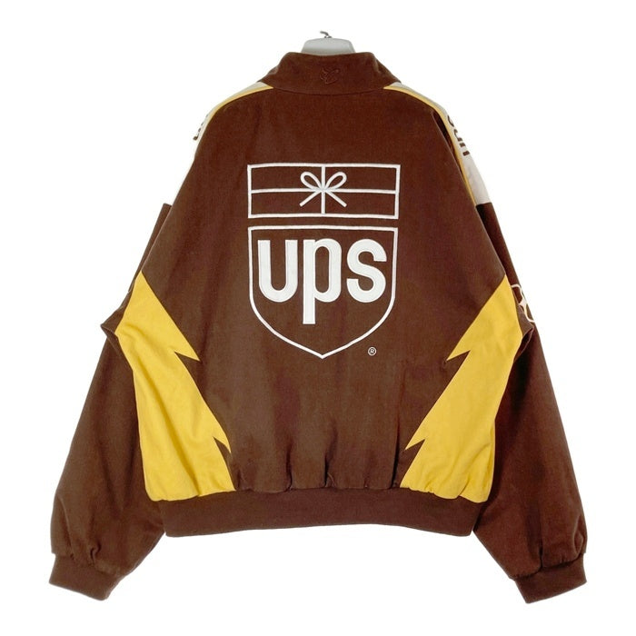 CHASE AUTHENTICS チェイス Dale Jarrett デイル・ジャレット #88 UPS 2003年 レーシングジャケット ブラウン sizeXXL 瑞穂店