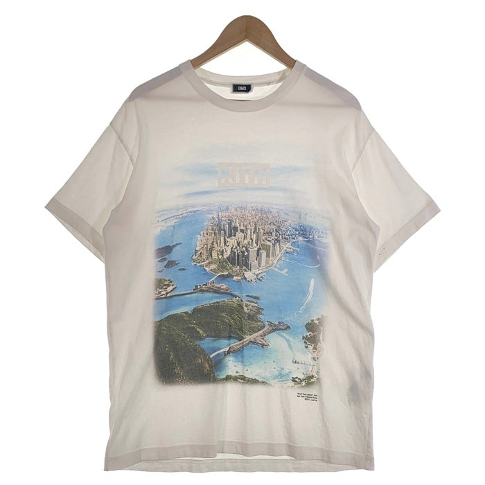 KITH キス South Ferry Island Tee プリントTシャツ ホワイト Size S 福生店