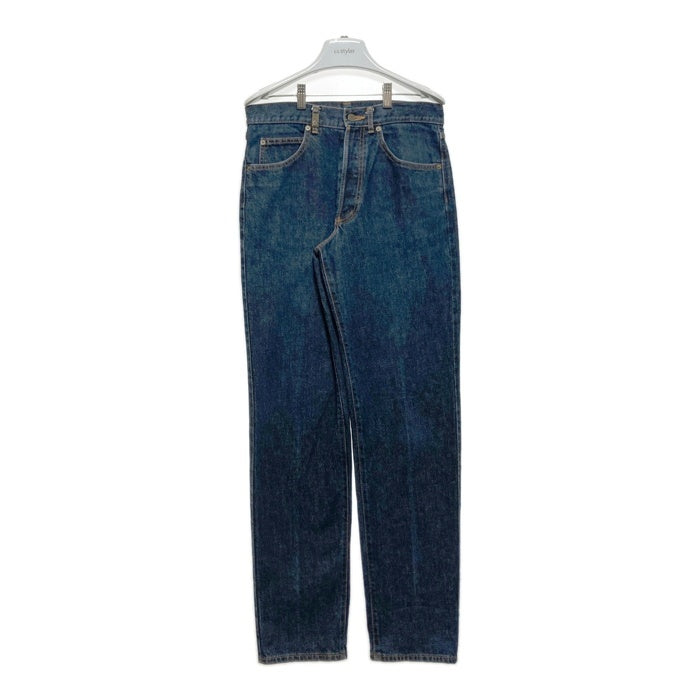 KENZO JEANS ケンゾー ジーンズ 北斎タグ ボタンフライ テーパード デニムパンツ インディゴ size79cm-2 瑞穂店