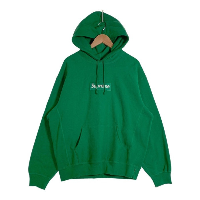 SUPREME シュプリーム 24FW Box Logo Hooded Sweatshirts ボックスロゴ プルオーバー フーディー パーカー グリーン Size L 福生店