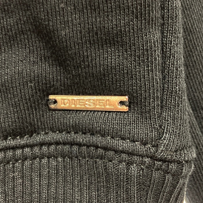 DIESEL ディーゼル  スウェットパーカー デニム フード ブラック sizeXS 瑞穂店