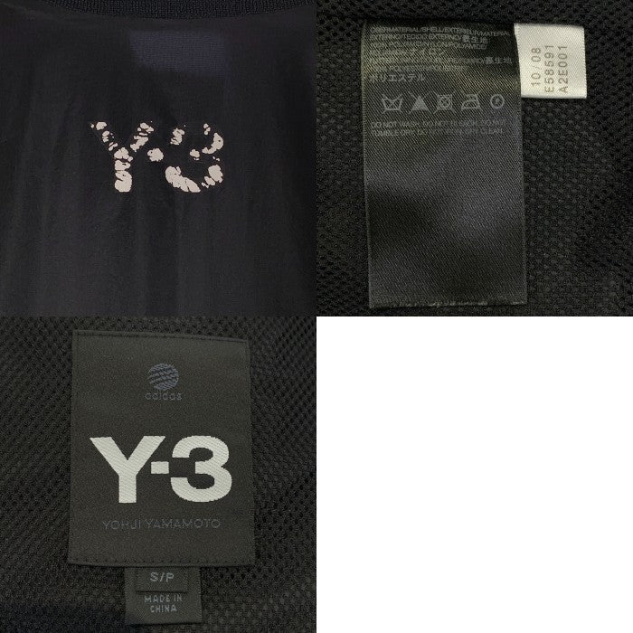 Y-3 ワイスリー ナイロン トラックジャケット ジップアップ ブラック E58591 Size S 福生店