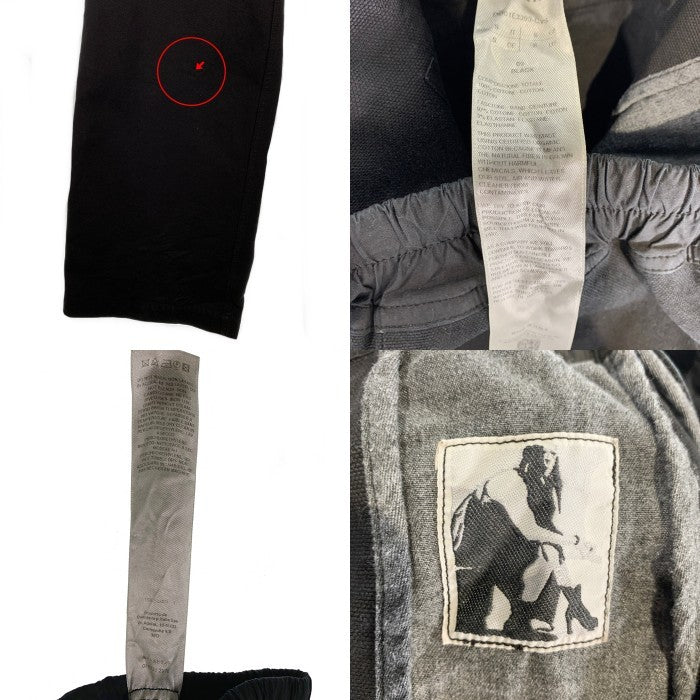 DRKSHDW ダークシャドウ リックオウエンス プッシャーロングパンツ ブラック キャンバス地 DU01E3393-CVS Size S 福生店