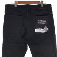 VALABASAS バラバサス DRIFT スキニー デニムパンツ ブラック VLBS-VJ2-1025 Size 36 福生店