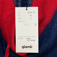 glamb グラム Austin Knit jersey pants オースティン ニットジャージーパンツ ネイビー GB15SM/P05 Size 3 瑞穂店