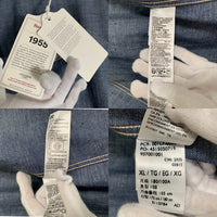 LEVI'S リーバイス デニム ウエスタン ショートホーン シャツ インディゴ 001L7-0002 Size XL 福生店