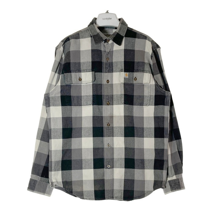 Carhartt カーハート ORIGINAL FIT チェック ワークシャツ グレー sizeM 瑞穂店