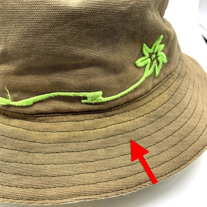 DIOR ディオール CACTUS JACK カクタスジャック トラヴィススコット ボブハット バケット 刺繡 カーキ 033C906U4511 Size M 福生店