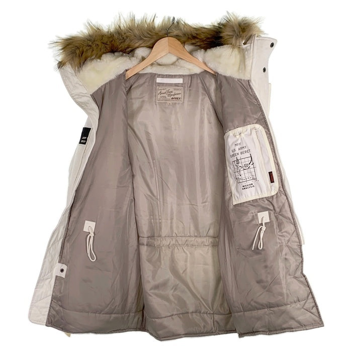 AVIREX アヴィレックス 19AW N-３B MODIFIED HALO フライトジャケット ホワイト 6192170 Size L 福生店