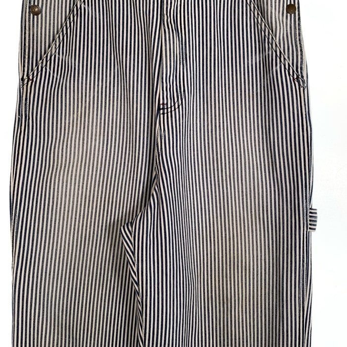 Schott ショット ヒッコリー ストライプ オーバーオール ホワイト 3106003 Size 32 福生店