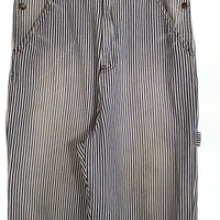 Schott ショット ヒッコリー ストライプ オーバーオール ホワイト 3106003 Size 32 福生店