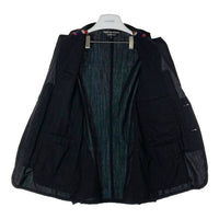 COMME des GARCONS HOMME PLUS コムデギャルソンオムプリュス AD2009 PE-J021 パッチワーク テーラードジャケット ブラック sizeXS 瑞穂店